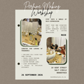 Perfume Making Workshop 26 September 2026