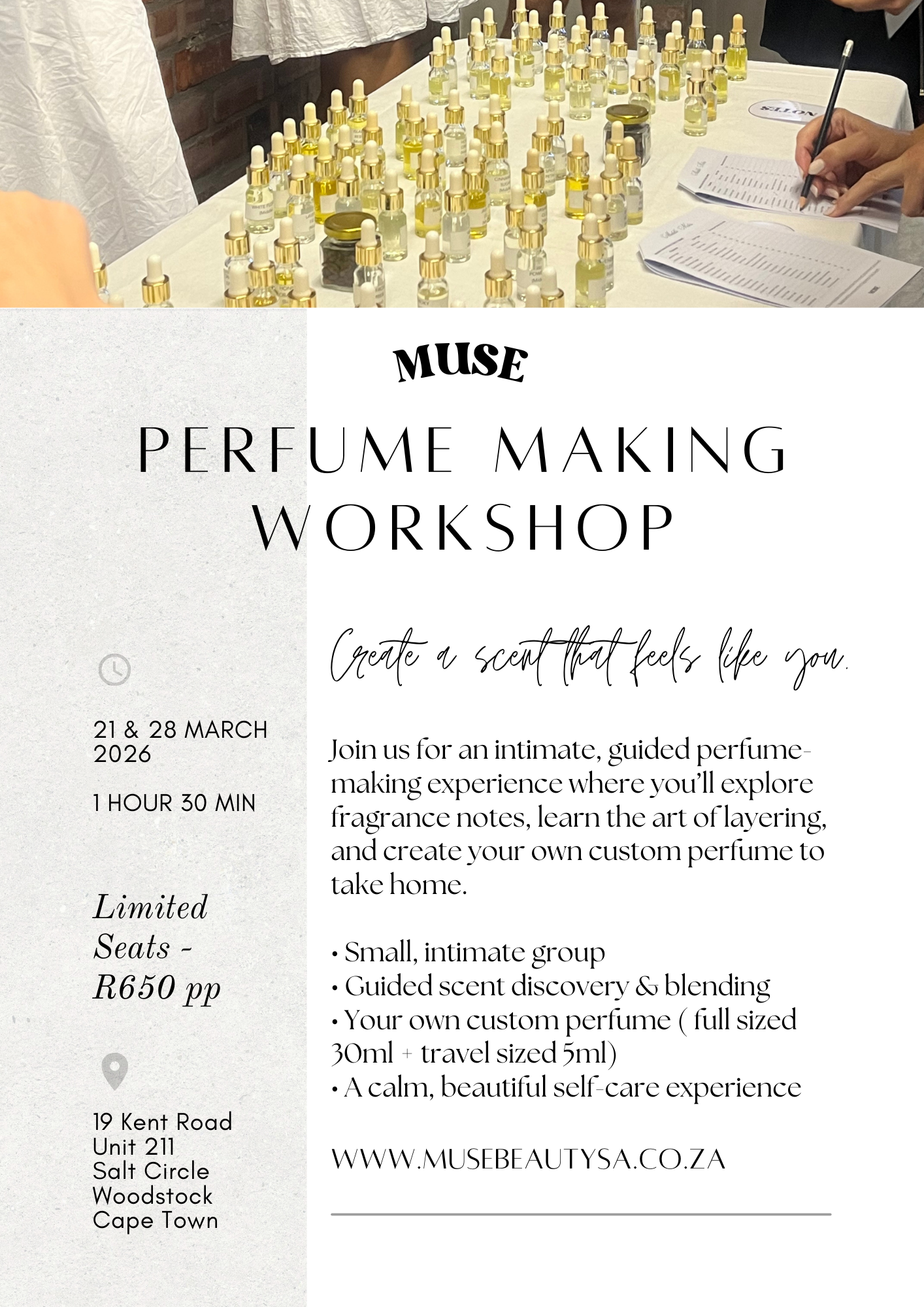 Perfume Making Workshop