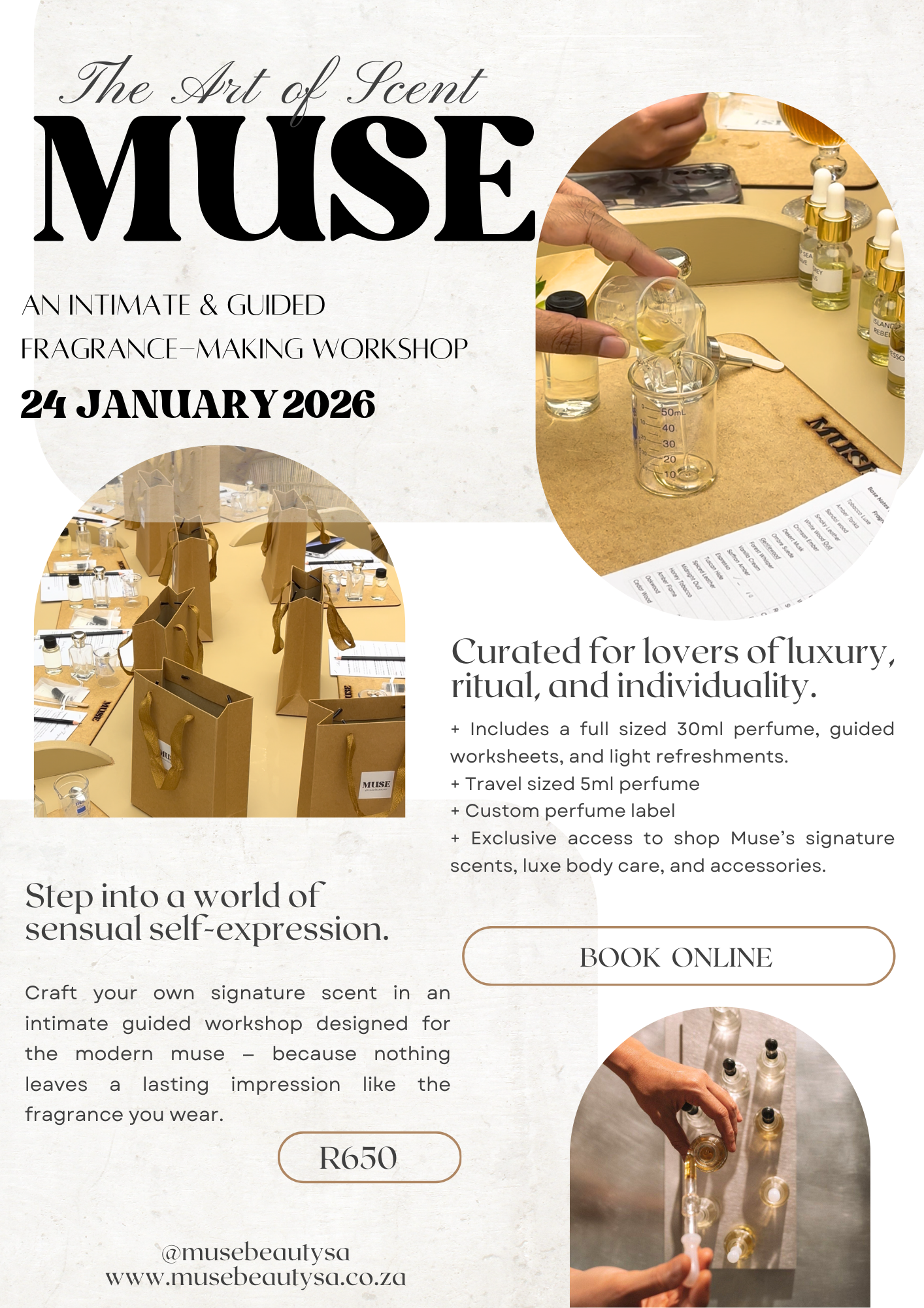 Perfume Making Workshop 24.01.26