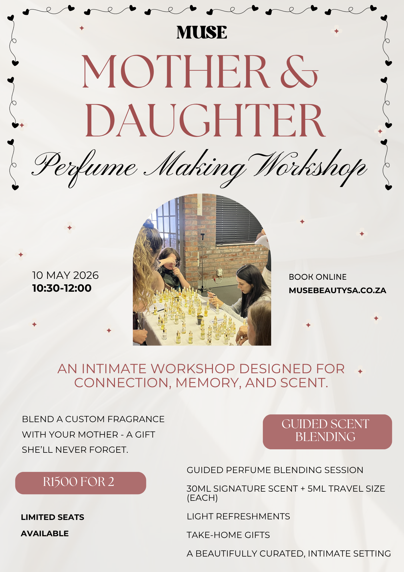 Mother & Daughter Perfume Workshop