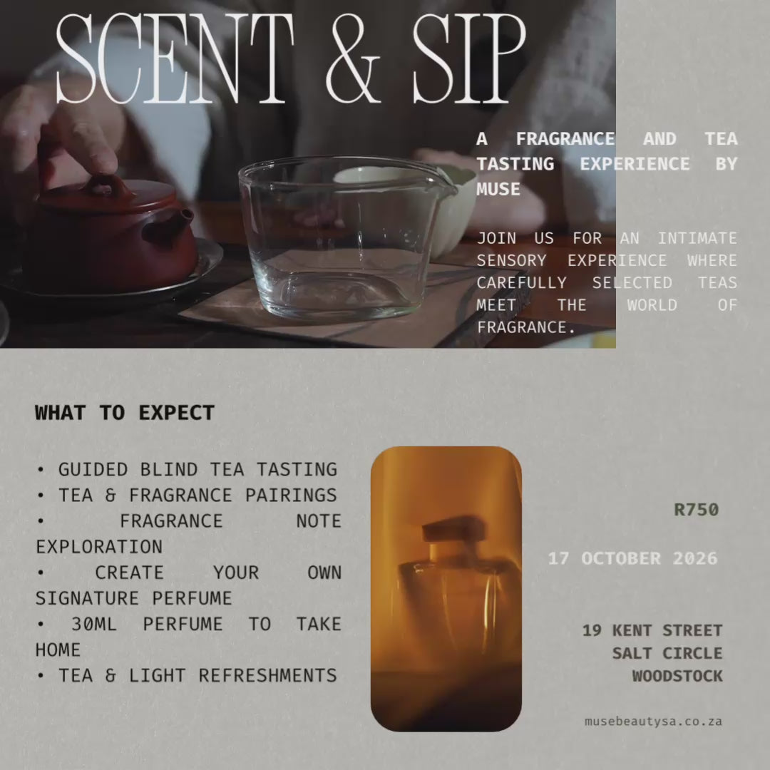 Scent & Sip:  A Fragrance and Tea Tasting Experience